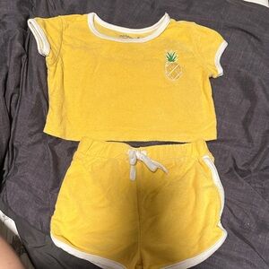 BearPaw Yellow Kids Matching Set